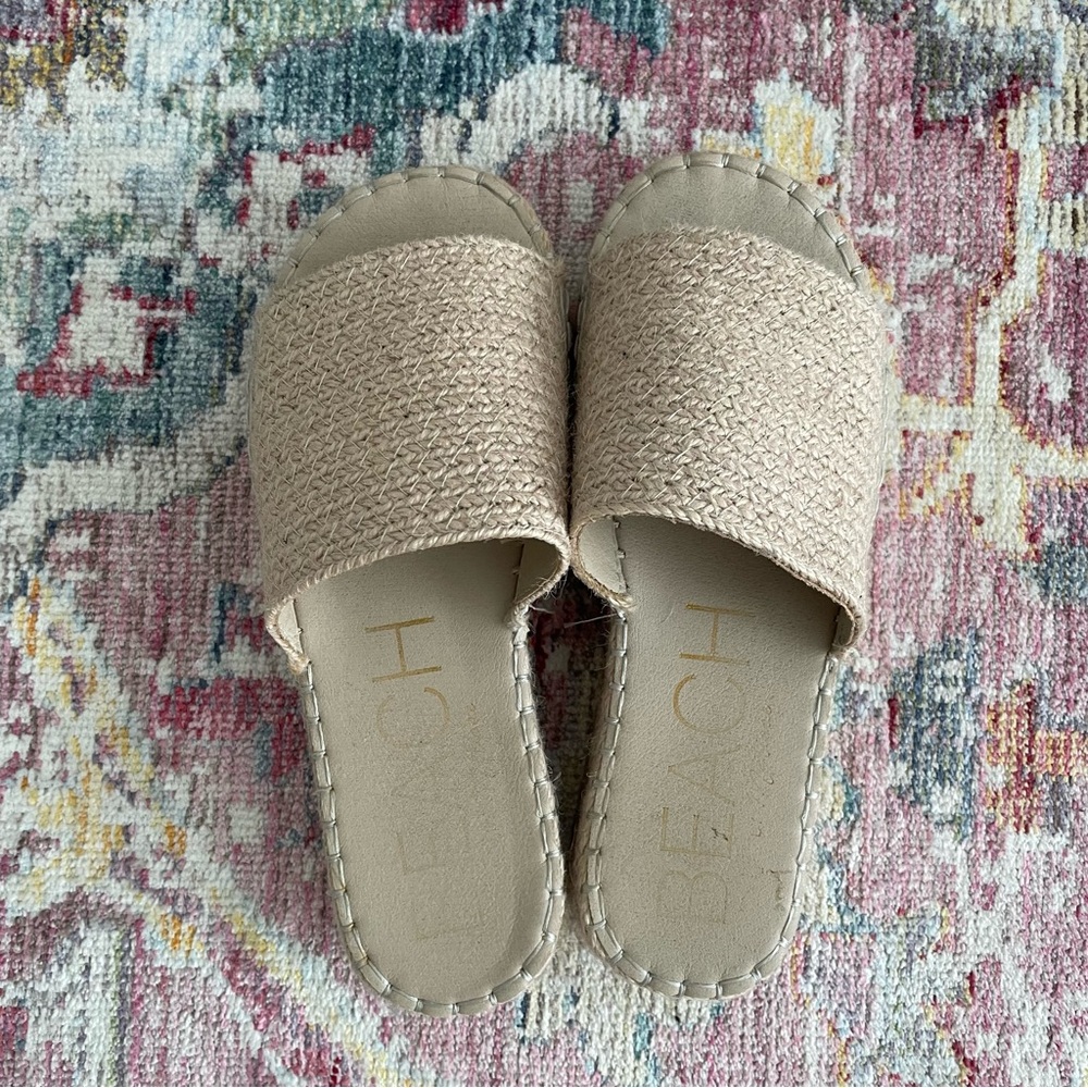 Matisse Rattan Platform Sandals - Picture 3 of 4
